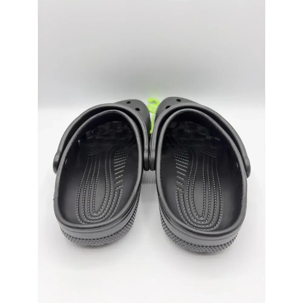Crocs Classic Clog Sandal Black Kids Size J3 NWT